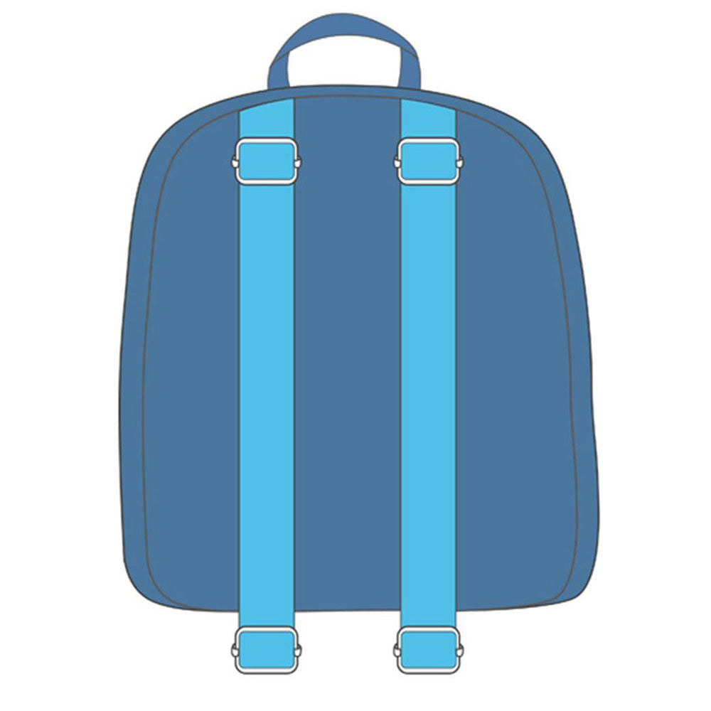 Must TeamMust Team Τσάντα Πλάτης Λούτρινη Disney Stitch  2 Θήκες 27X7X24 εκ.papell.gr