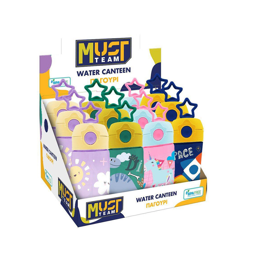 Must TeamMust Team Παγούρι Νηπίου PCTG 400ml Mε Καλαμάκι Και Αστέριpapell.gr