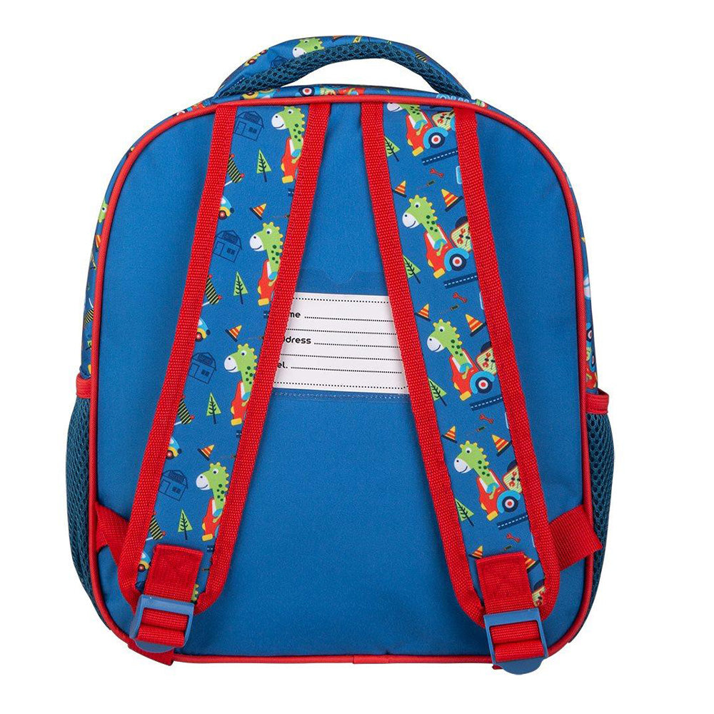 Must TeamMust Team Σχολική Τσάντα Πλάτης Νηπίου Little Dino 2 Θήκες 27x10x31 Eκ.papell.gr