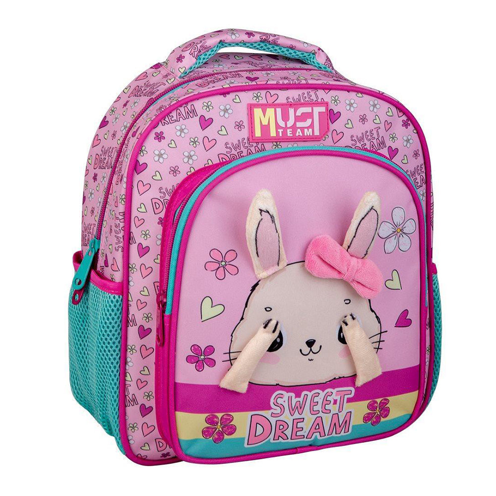 Must TeamMust Team Σχολική Τσάντα Πλάτης Νηπίου Sweet Dream 2 Θήκες 27X10X31 Eκpapell.gr