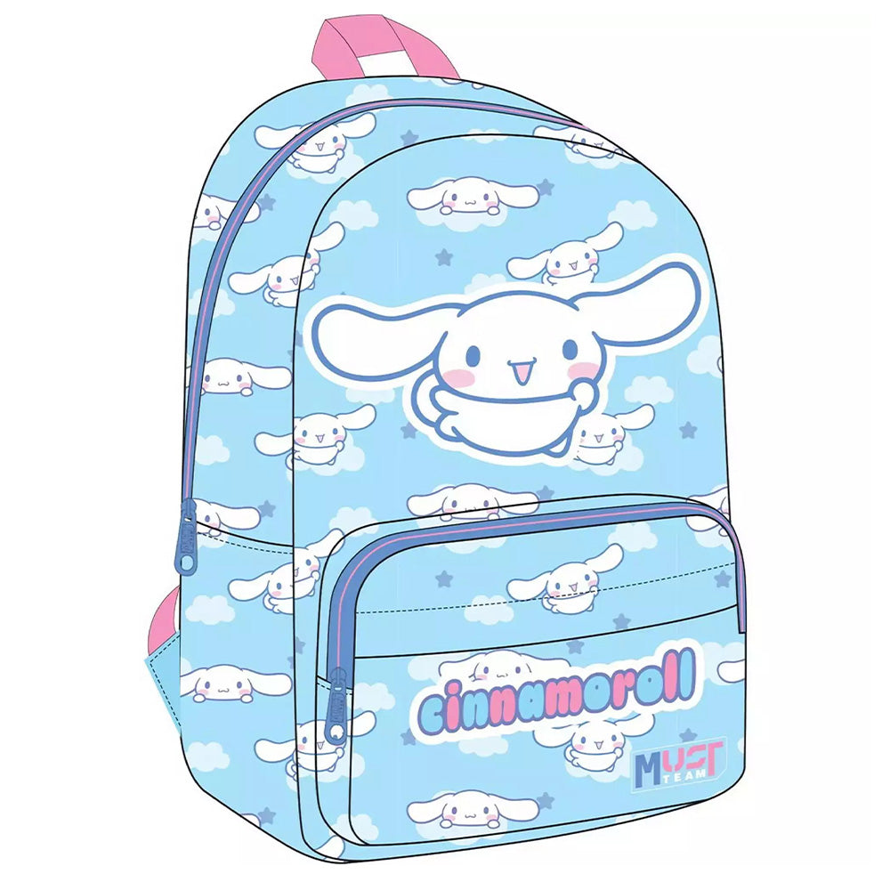Must Team Σχολική Τσάντα Πλάτης Δημοτικού Cinnamoroll 1 Θήκες 29X17X41 Eκ