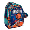 MustMust Team Σχολική Τσάντα Πλάτης Δημοτικού Basketball 3 Θήκες 32x18x43 Eκ.papell.gr