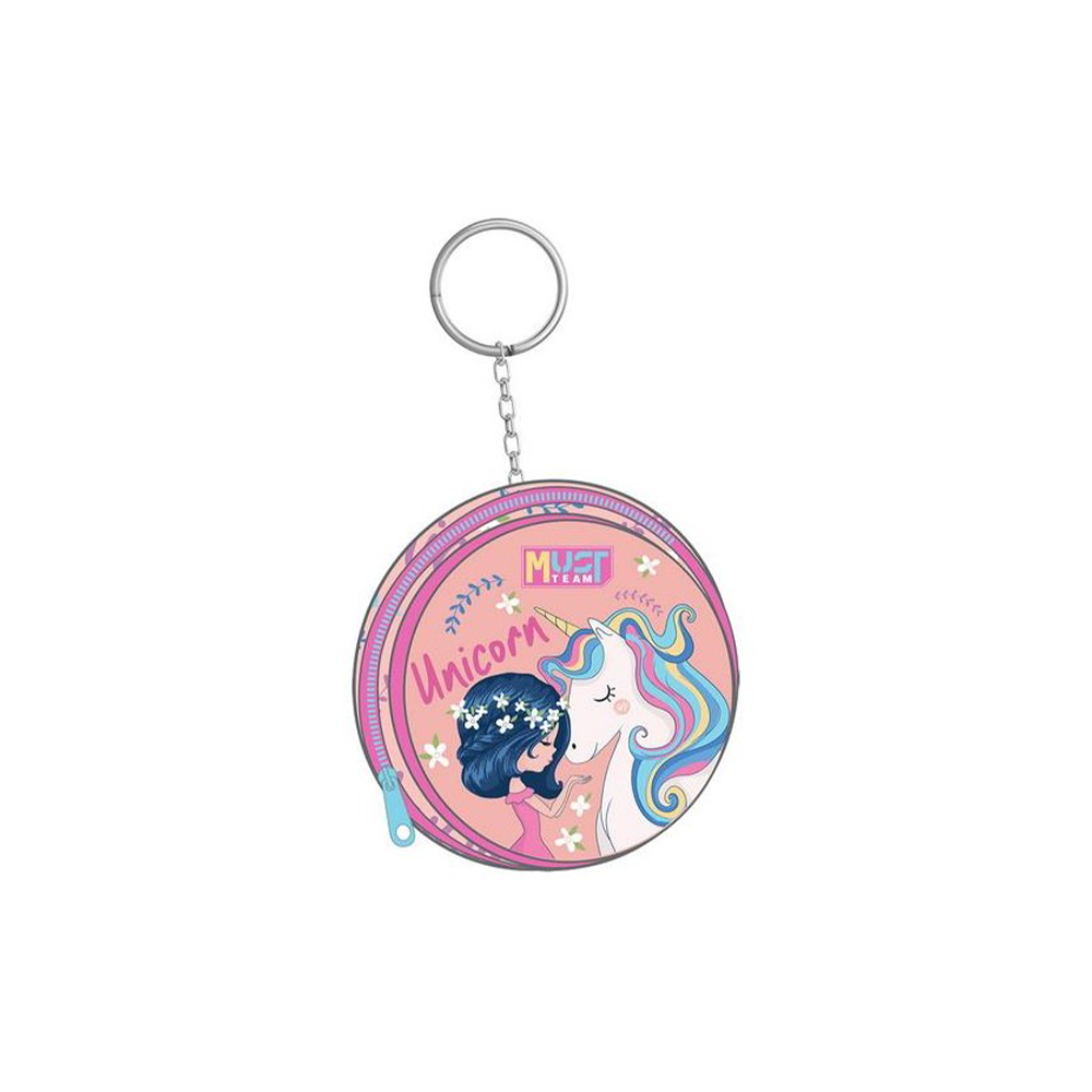 Must Team Σχολική Τσάντα Πλάτης Δημοτικού Girl Unicorn 3 Θήκες 32x18x43εκ