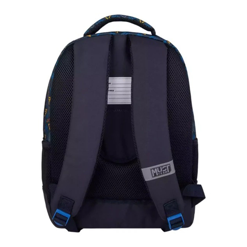 Must Team Σχολική Τσάντα Πλάτης Δημοτικού Jurassic World More Teeth 3 Θήκες 32X18X43 Eκ