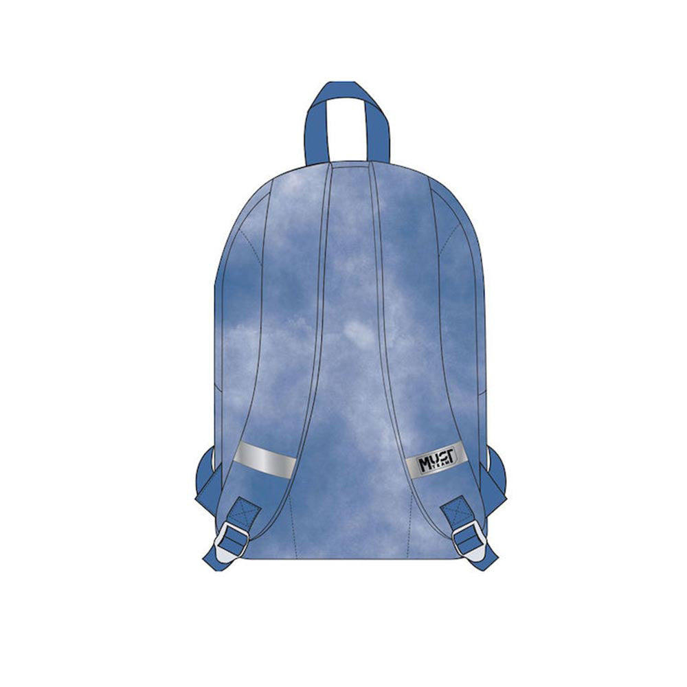 Must Team Σχολική Τσάντα Πλάτης Lilo & Stitch Denim 32X18X43 Eκ.