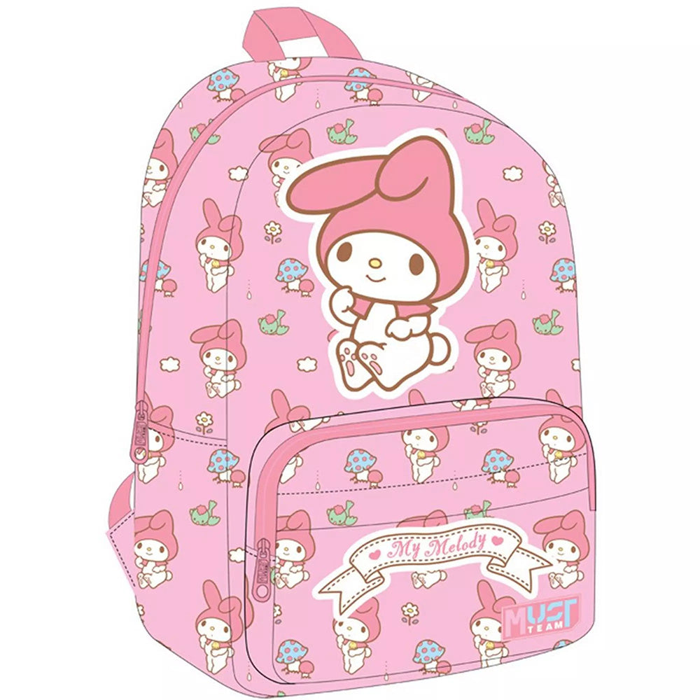 Must Team Σχολική Τσάντα Πλάτης Δημοτικού My Melody 1 Θήκες 29X17X41 Eκ