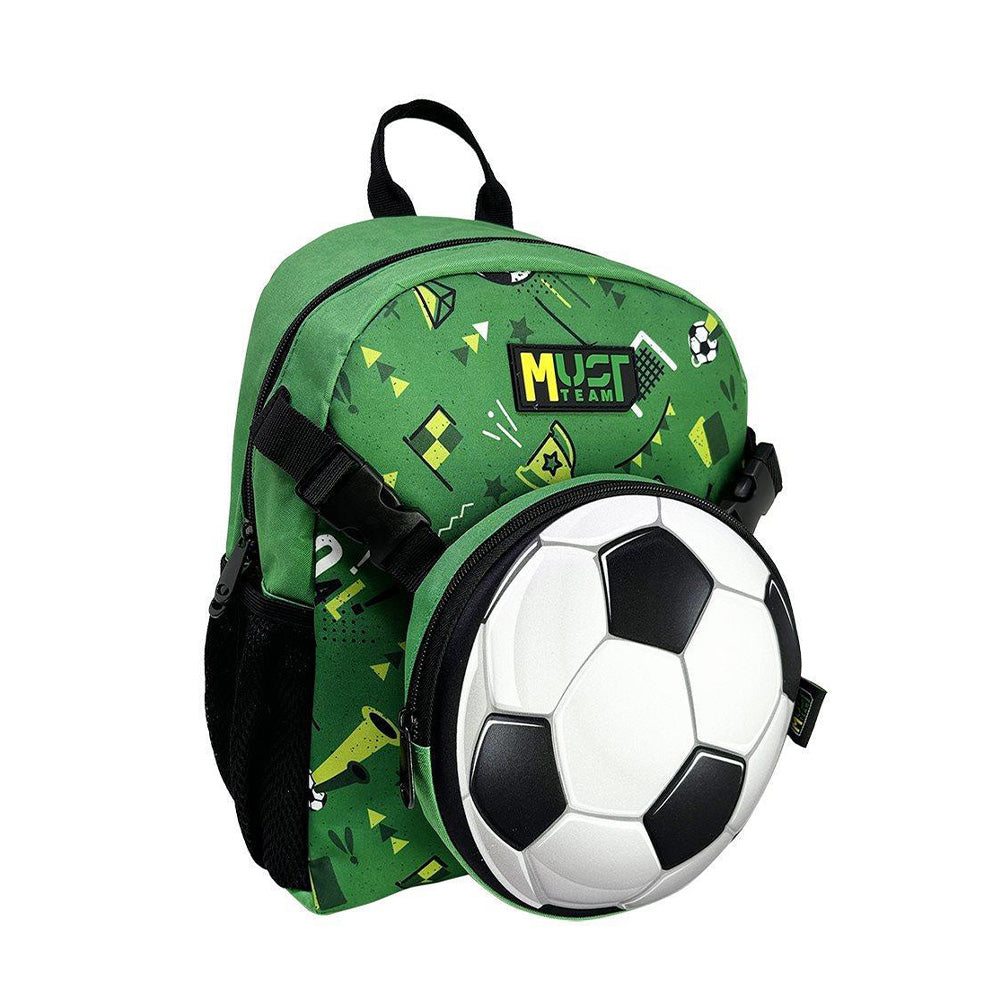 Must TeamMust Team Σχολική Τσάντα Πλάτης Νηπίου Football Mε Aποσπώμενο Τσαντάκι Μέσης Kαι Ώμου 1 Θήκη 28X14X33 Eκpapell.gr