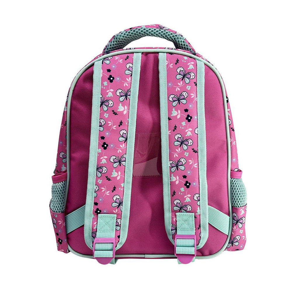 Must TeamMust Team Σχολική Τσάντα Πλάτης Νηπίου Pretty Butterfly 2 Θήκες 27X10X31 Eκpapell.gr