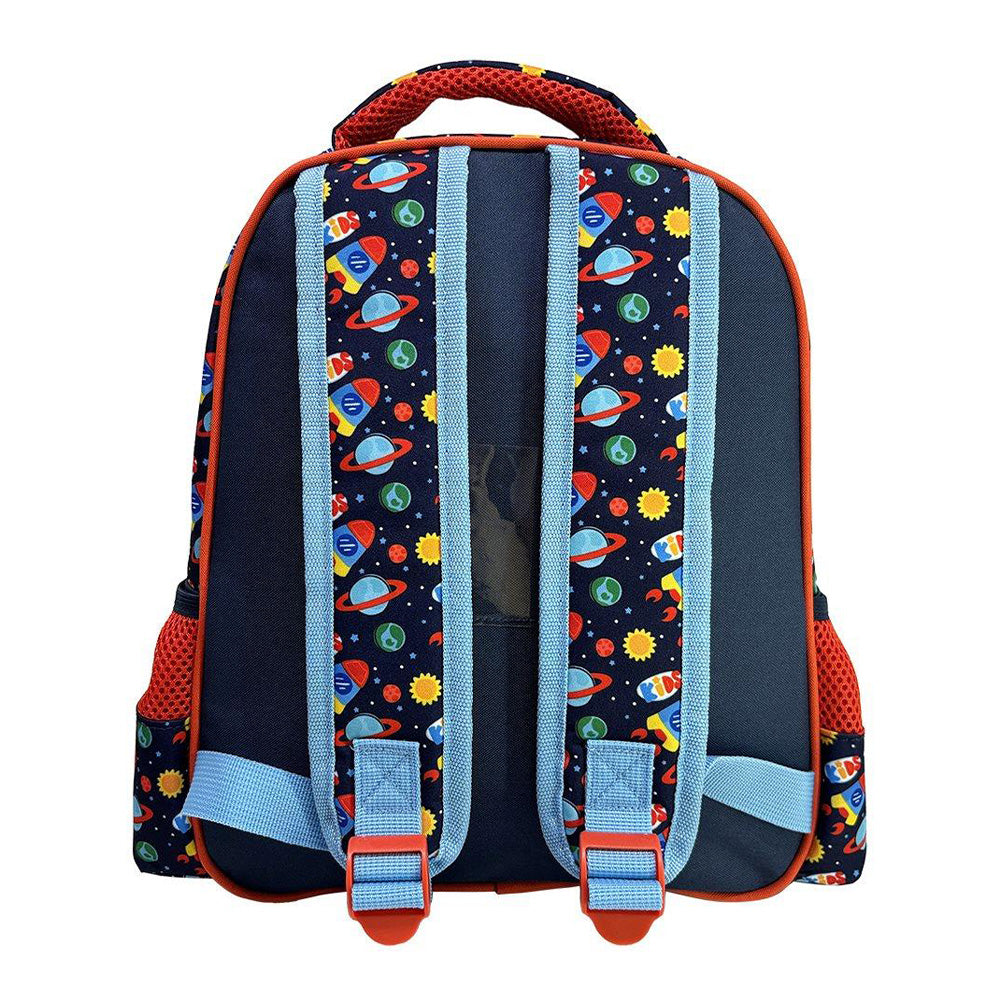 MustMust Team Σχολική Τσάντα Πλάτης Νηπίου Space Bear 27x10x31 Eκ. 2 Θήκεςpapell.gr