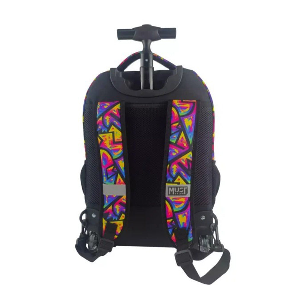 Must Team Σχολική Τσάντα Τρόλεϊ Δημοτικού Inspiration Abstract Pattern 3 Θήκες 31Χ24Χ45 Εκ