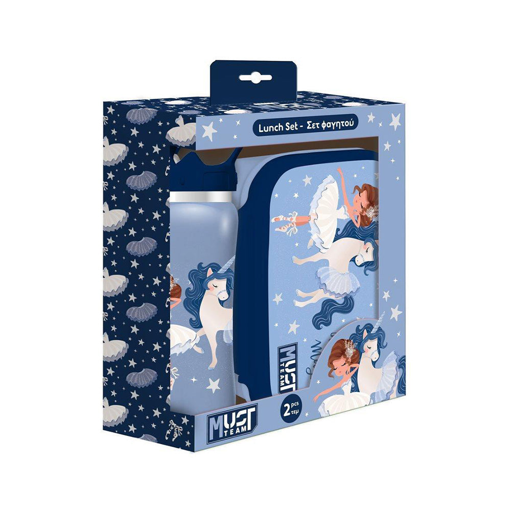 Must TeamMust Team Σετ Φαγητού Believe In Magic Φαγητοδοχείο 800 ml - Παγούρι Ανοξείδωτο 500 mlpapell.gr