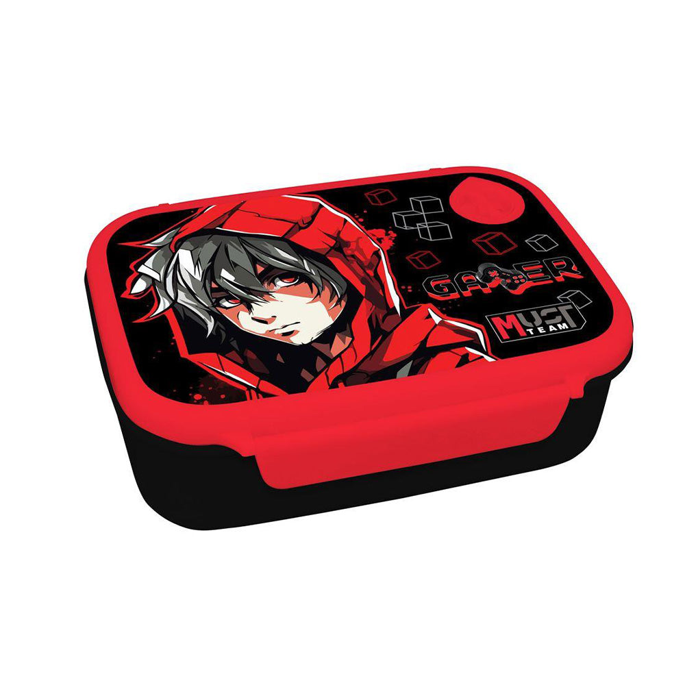 Must TeamMust Team Σετ Φαγητού Gamer Φαγητοδοχείο 800 ml - Παγούρι Ανοξείδωτο 500 mlpapell.gr