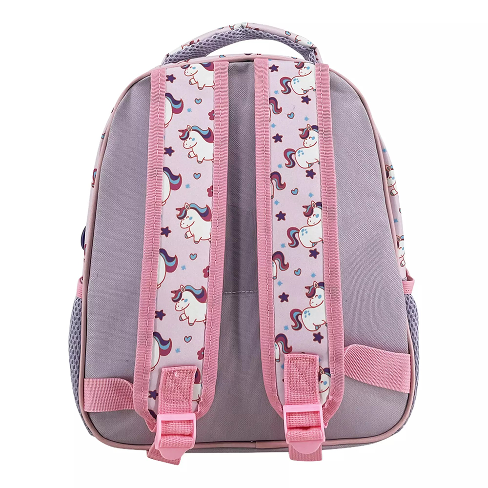 Must Team Σχολική Τσάντα Πλάτης Νηπίου Cute Unicorn 2 Θήκες 27x10x31 εκ