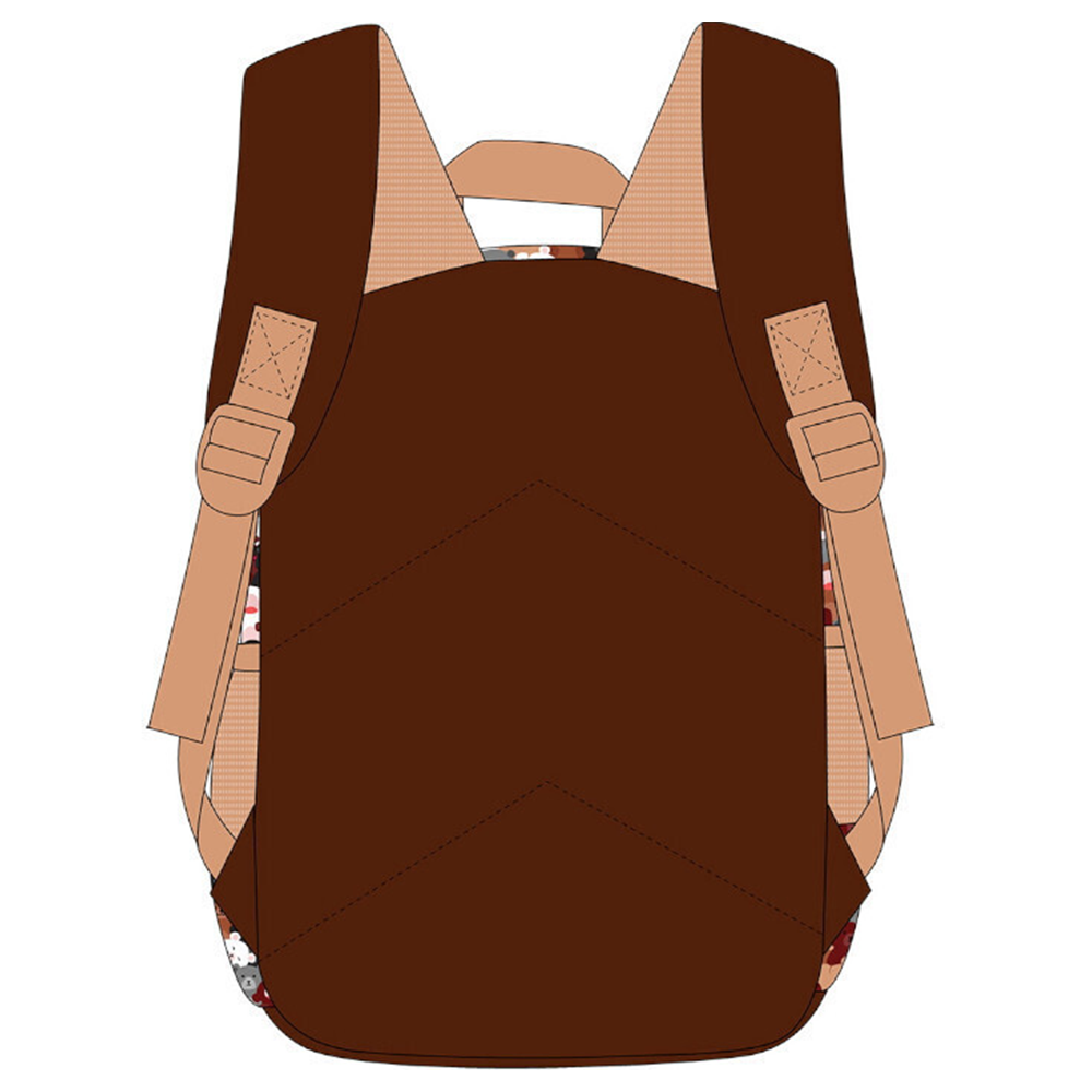 Must Team Σχολική Τσάντα Πλάτης Νηπίου Little Bear 2 Θήκες 24x10x33 εκ