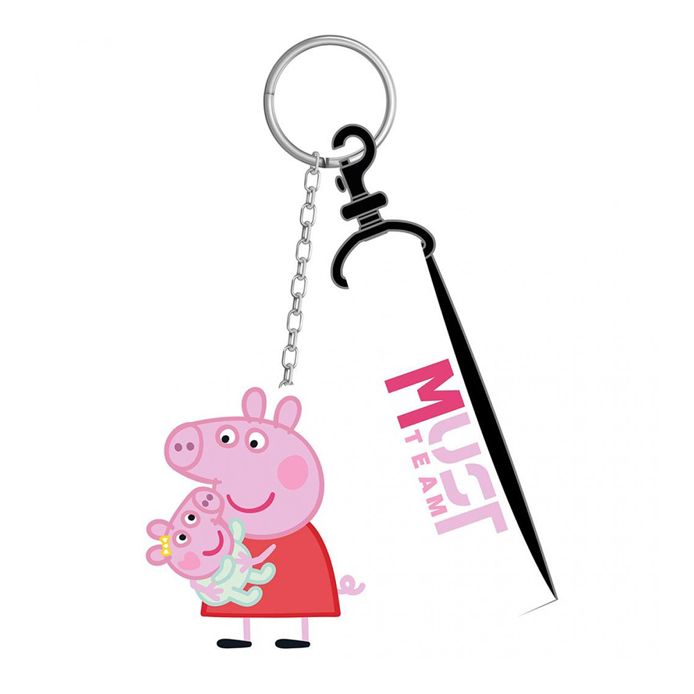 Must Team Σχολική Τσάντα Πλάτης Νηπίου Peppa Pig Smile Play Jump 2 Θήκες 27x10x31εκ