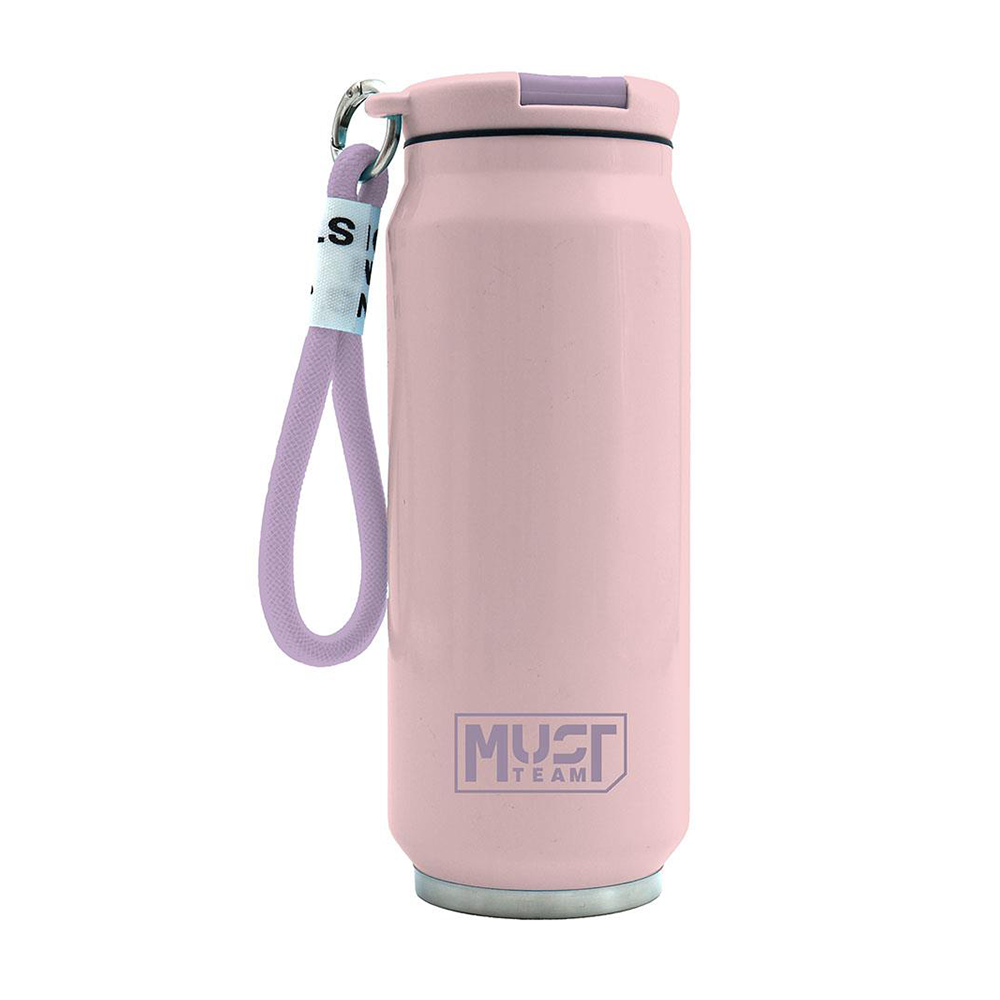 Must Team Θερμός Ανοξείδωτος Παστέλ 500ml σε 4 Χρώματα - 1 Τμχ