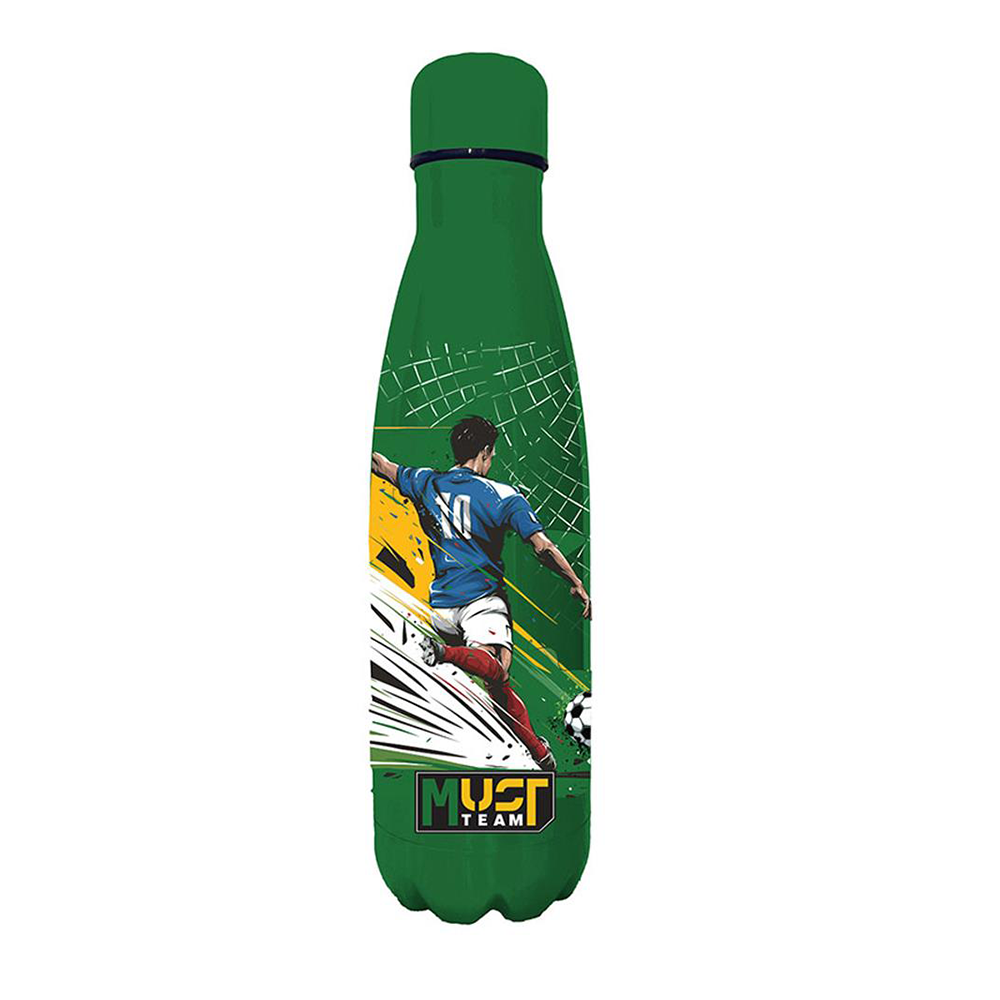 Must Team Θερμός Ανοξείδωτο με Καπάκι Football 500ml 