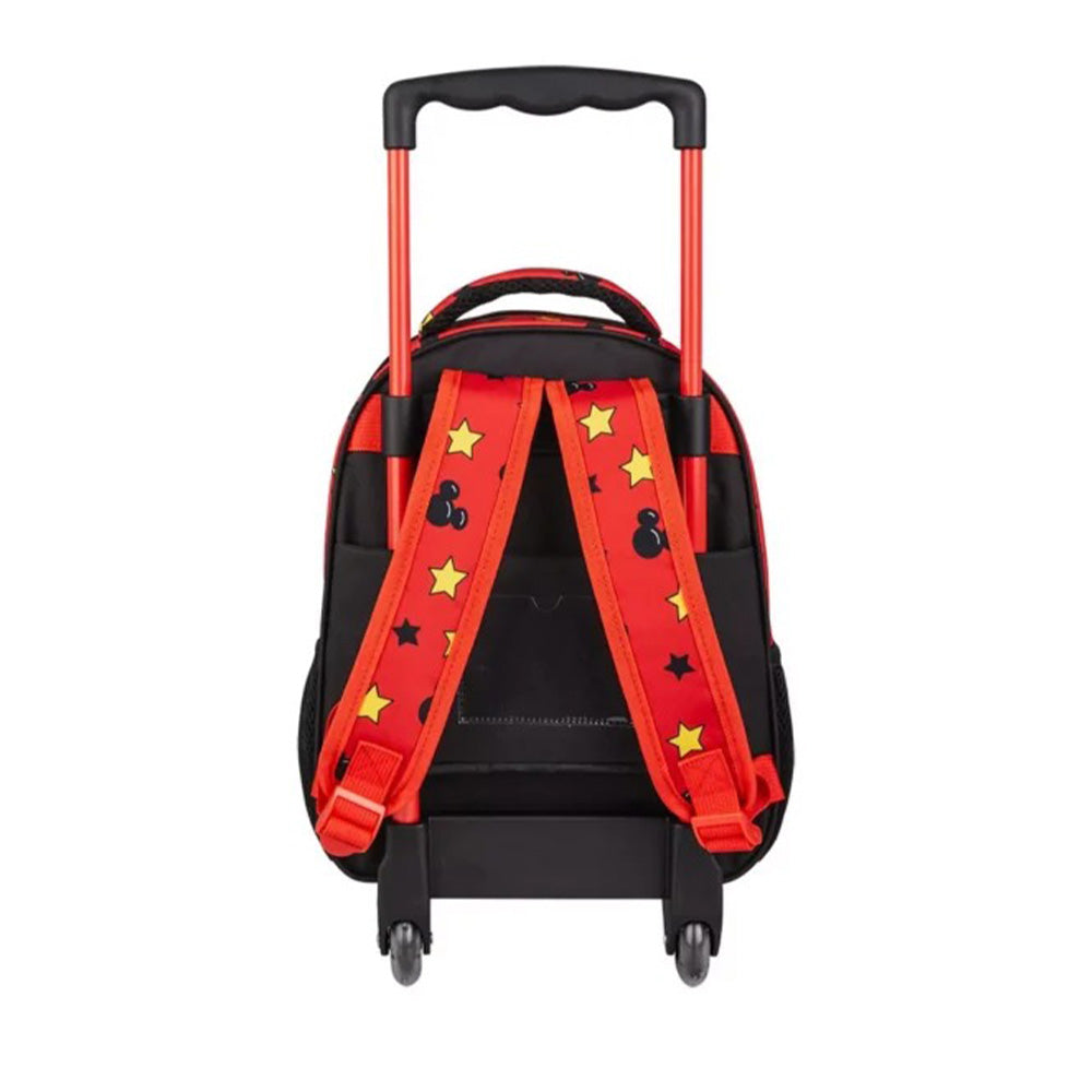Must Team Σχολική Τσάντα Τρόλεϊ Νηπίου Disney Mickey Mouse 2 Θήκες 27X10X31 Εκ