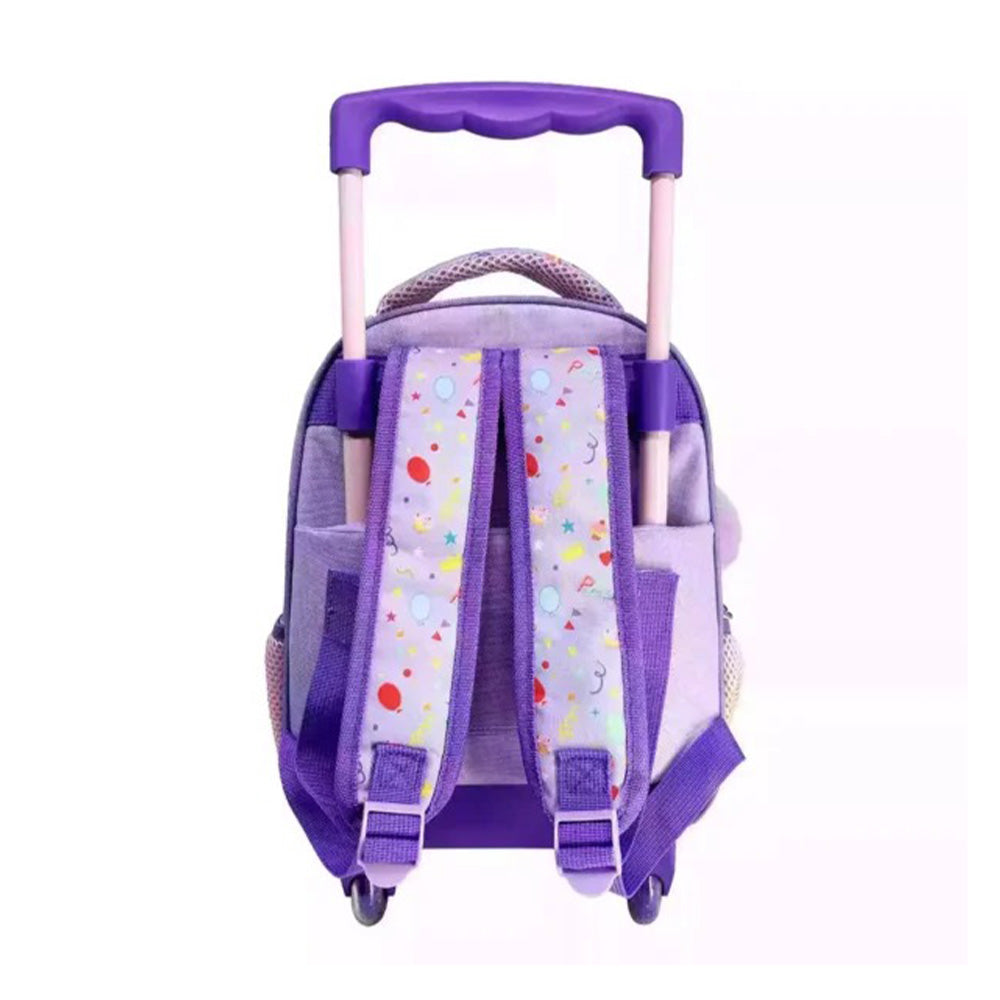 Must Team Σχολική Τσάντα Τρόλεϊ Νηπίου  Peppa Pig Celebrate 2 Θήκες 27X10X31 Εκ