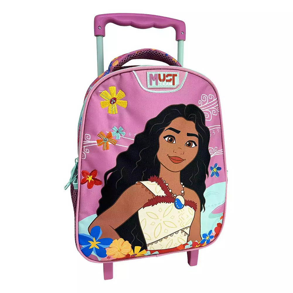 Must Team Σχολική Τσάντα Τρόλεϊ Νηπίου Disney Vaiana 2 2 Θήκες 27X10X31 Εκ