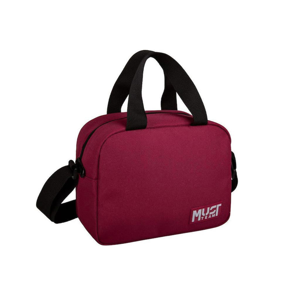 Must TeamMust Team Τσαντάκι Φαγητού Ισοθερμικό Μπορντό 1 Θήκη 19X13X24 Εκpapell.gr