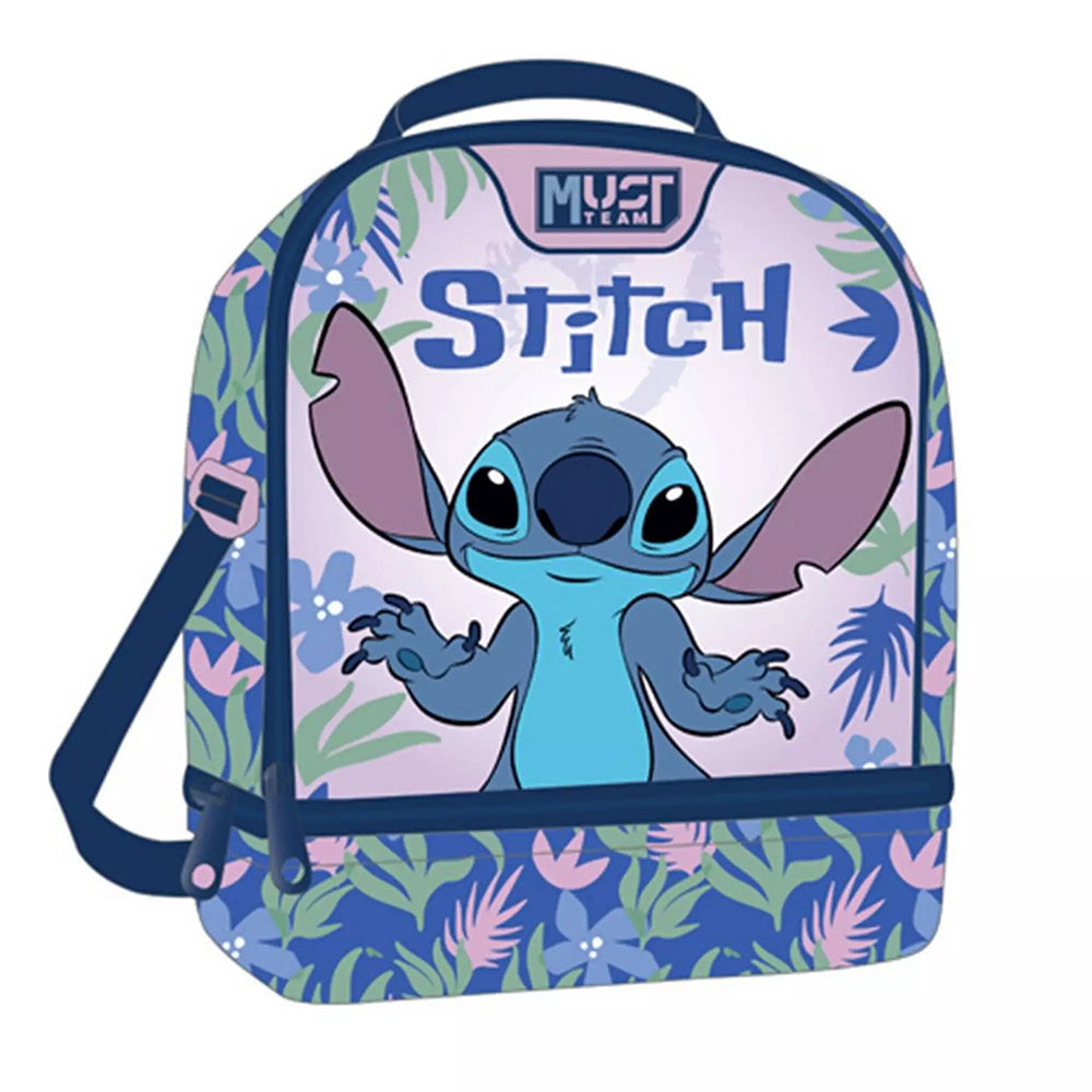 Must Team Τσαντάκι Φαγητού Ισοθερμικό Disney Stitch 2 θήκες