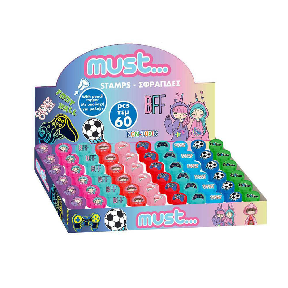 Must TeamMust Team Σφραγίδα 10 Σχέδια 1 Τμχpapell.gr