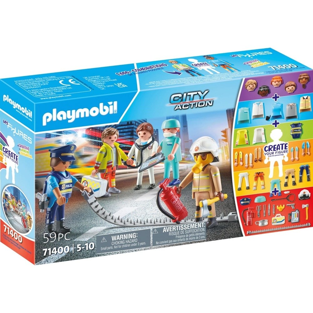 71400 Playmobil My Figures Rescue Team