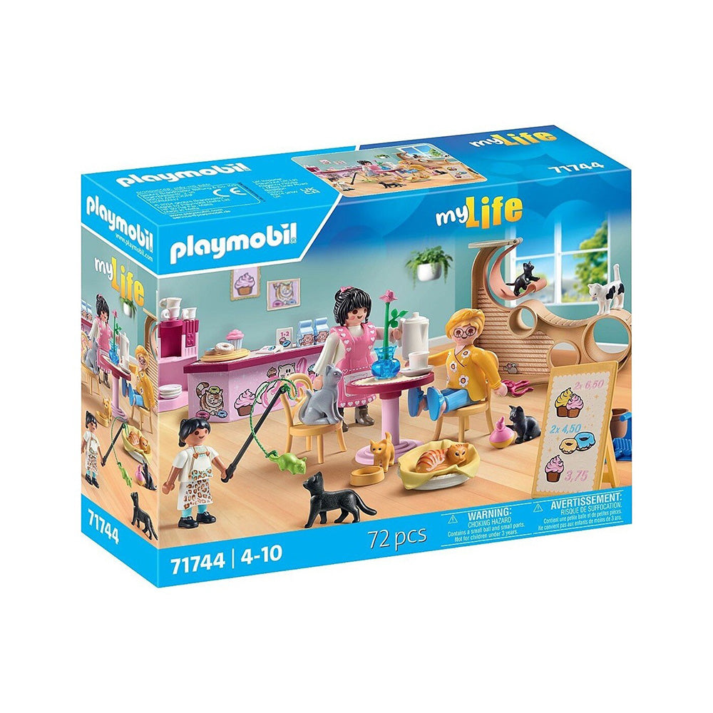 71744 Playmobil My Life Καφετέρια Με Γάτες