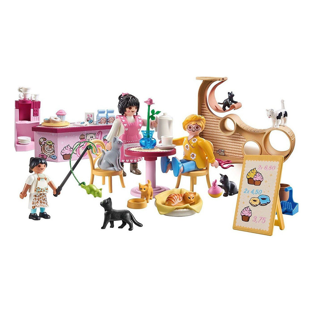 71744 Playmobil My Life Καφετέρια Με Γάτες
