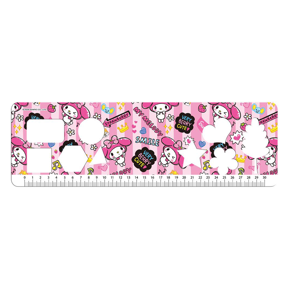 Μπλοκ Ζωγραφικής My Melody 23x33 εκ με 40 Φύλλα, Αυτοκόλλητα & Στένσιλ σε 2 Σχέδια - 1 Τεμάχιο