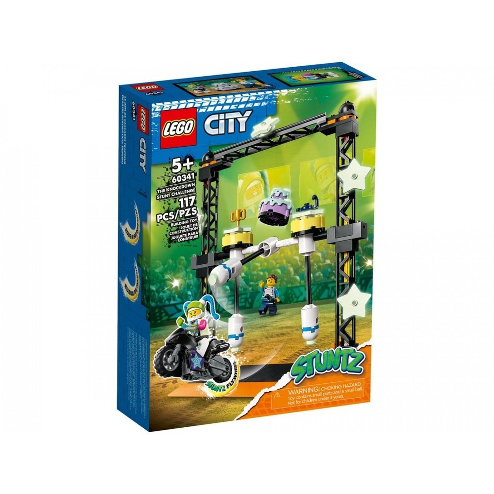 60341 Lego City Stuntz The Knockdown Stunt Challenge