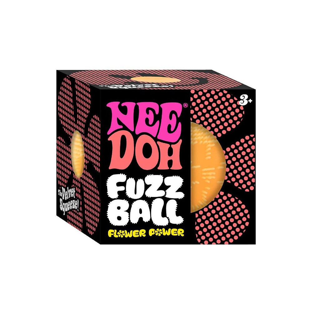 Nee Doh Μπάλα Ζουλιχτά Fuzz Ball Flower 5 Χρώματα -1Τμχ
