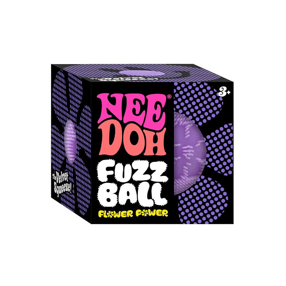 Nee Doh Μπάλα Ζουλιχτά Fuzz Ball Flower 5 Χρώματα -1Τμχ