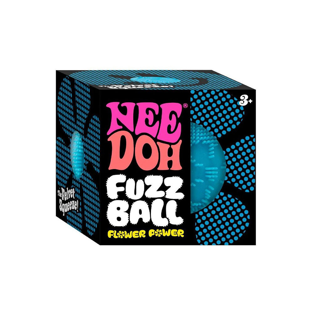 Nee Doh Μπάλα Ζουλιχτά Fuzz Ball Flower 5 Χρώματα -1Τμχ