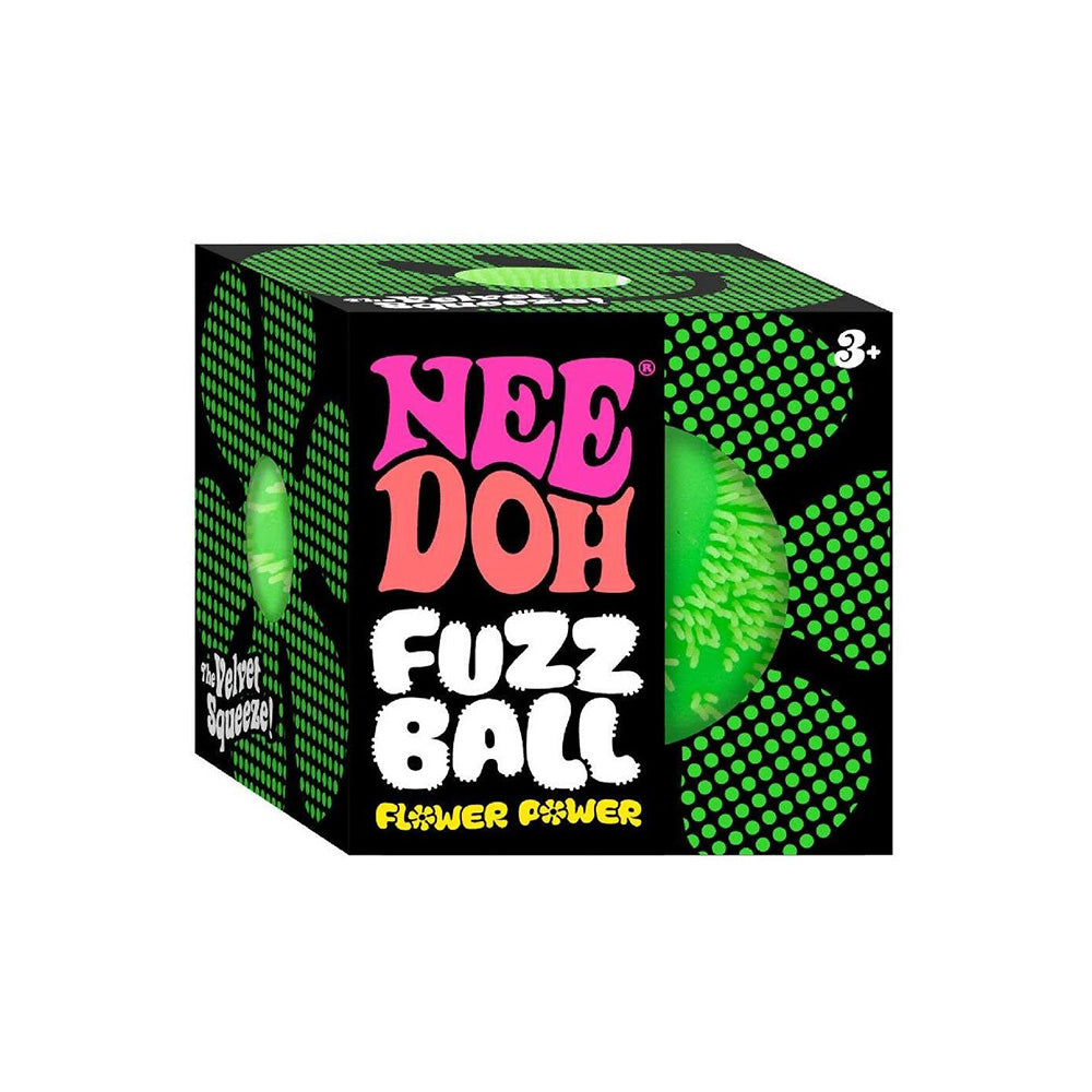 Nee Doh Μπάλα Ζουλιχτά Fuzz Ball Flower 5 Χρώματα -1Τμχ