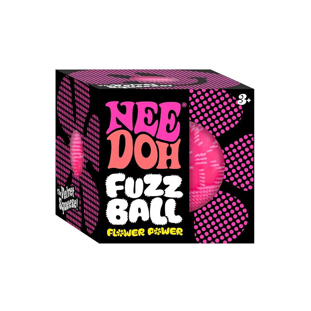 Nee Doh Μπάλα Ζουλιχτά Fuzz Ball Flower 5 Χρώματα -1Τμχ