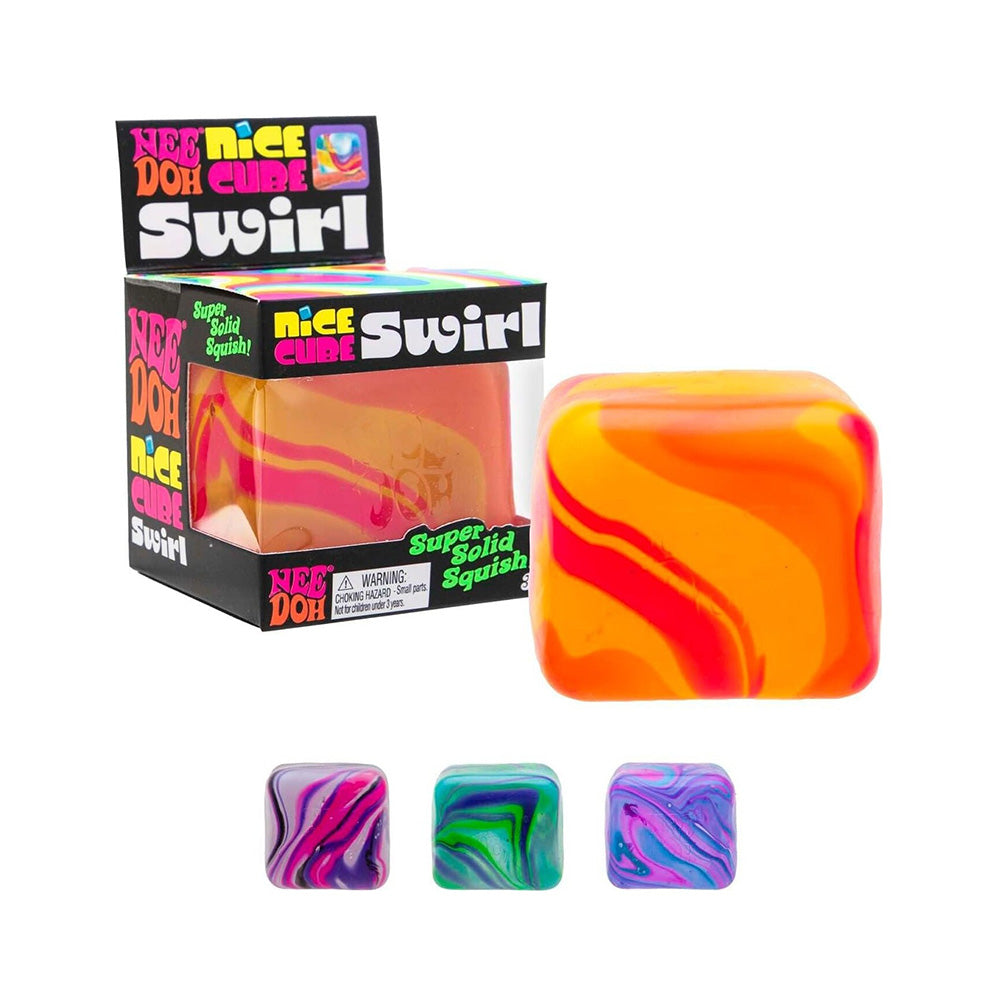 Nee Doh Μπάλα Nice Cube Swirl 4 Χρώματα - 1 Τμχ