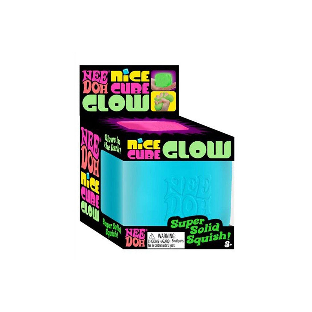 Nee Doh Μπάλα Ζουλιχτά Nice Cude Glow 5Χρώματα - 1Τμχ