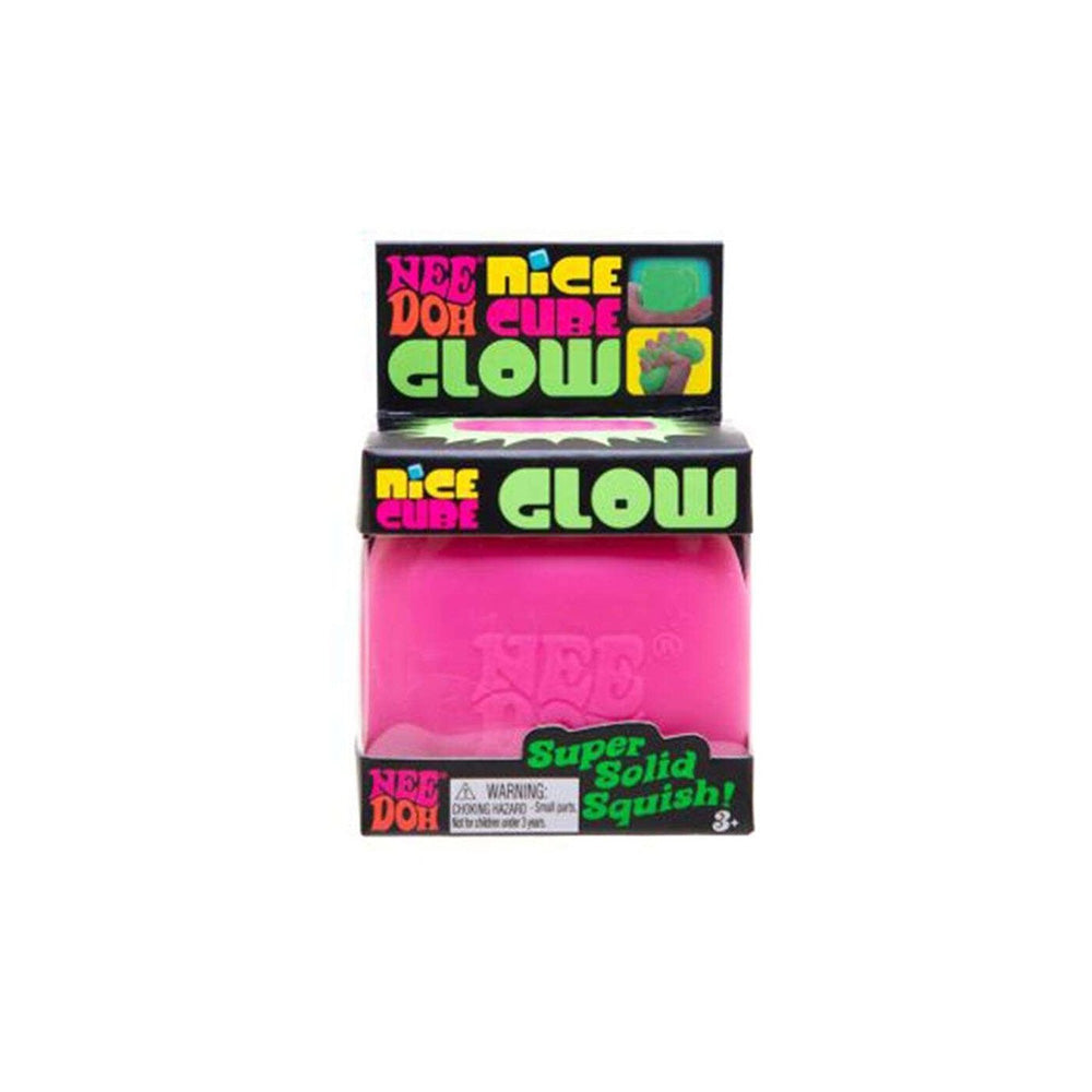 Nee Doh Μπάλα Ζουλιχτά Nice Cude Glow 5Χρώματα - 1Τμχ