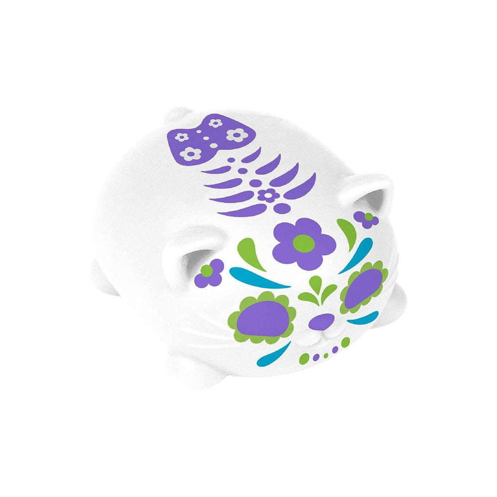 Nee Doh Μπάλα Ζουλιχτά Sugar Skull Cats 3 Χρώματα - 1Τμχ