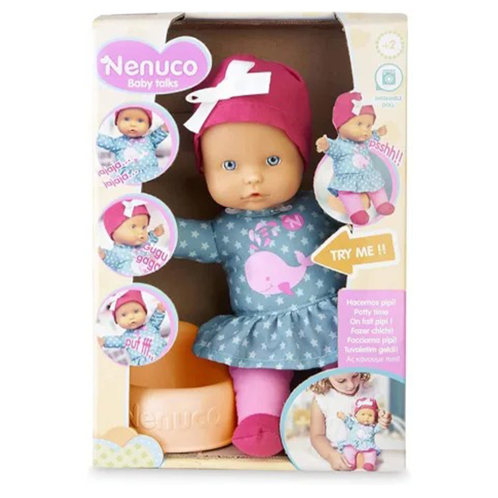 Giochi Preziosi Nenuco Soft Κούκλα Μωρό με 4 Ήχους και Γιογιό