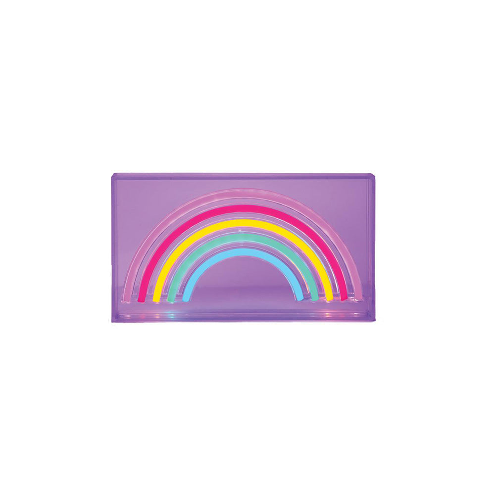 Mood Διακοσμητικό Φωτιστικό Neon LED Ουράνιο Τόξο 23x4x13 εκ