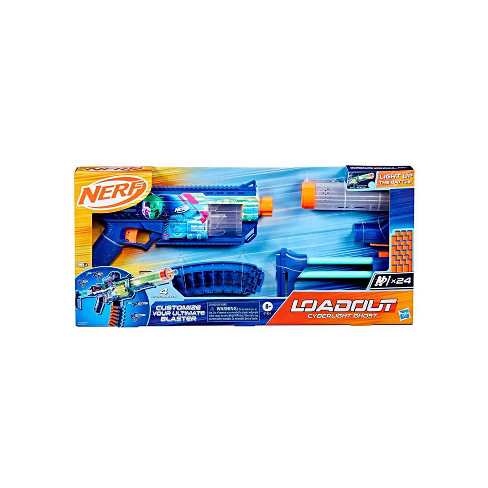 Nerf Εκτοξευτης Loadout Cyberlight Ghost 