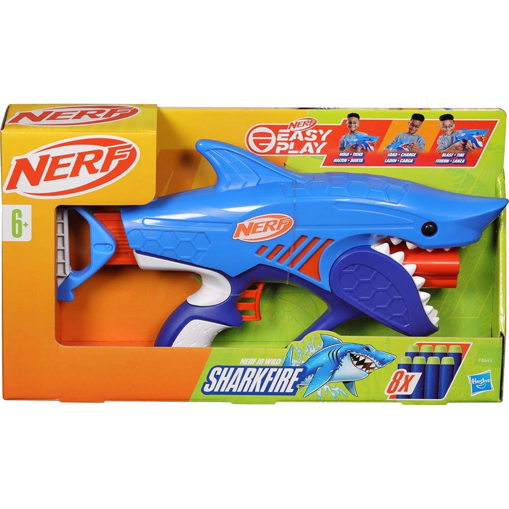 Hasbro Nerf Junior Sharkfire Easy Play Dart Blaster 
