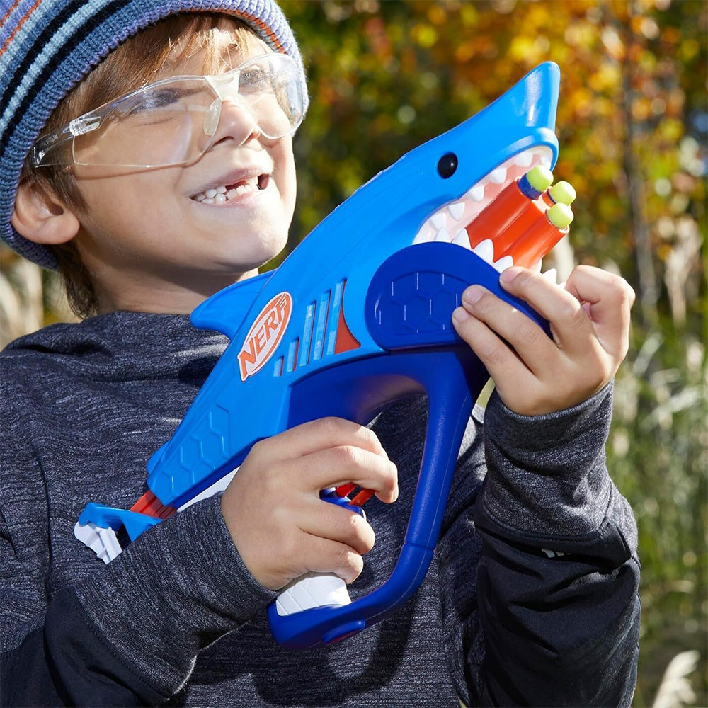 Hasbro Nerf Junior Sharkfire Easy Play Dart Blaster 