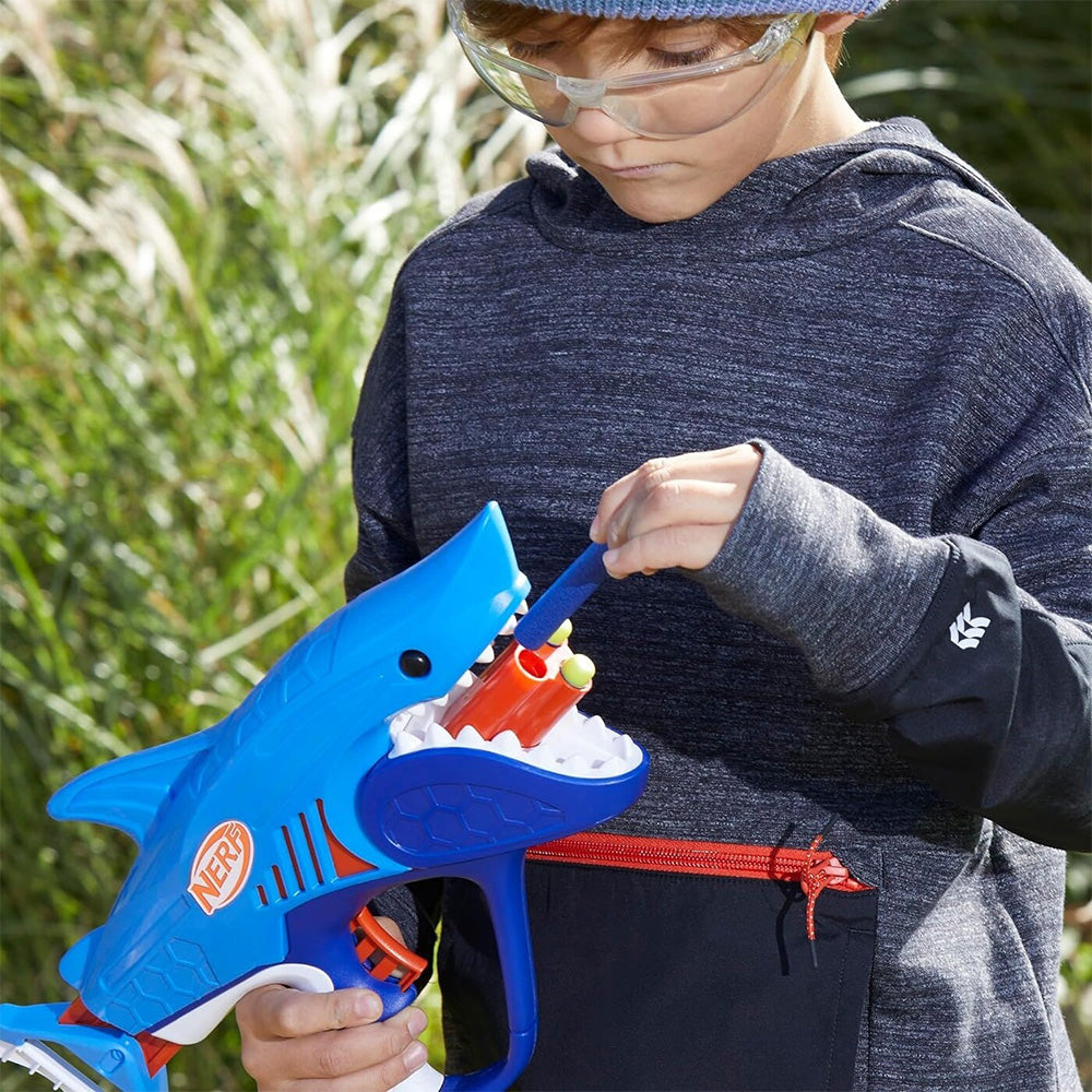 Hasbro Nerf Junior Sharkfire Easy Play Dart Blaster 