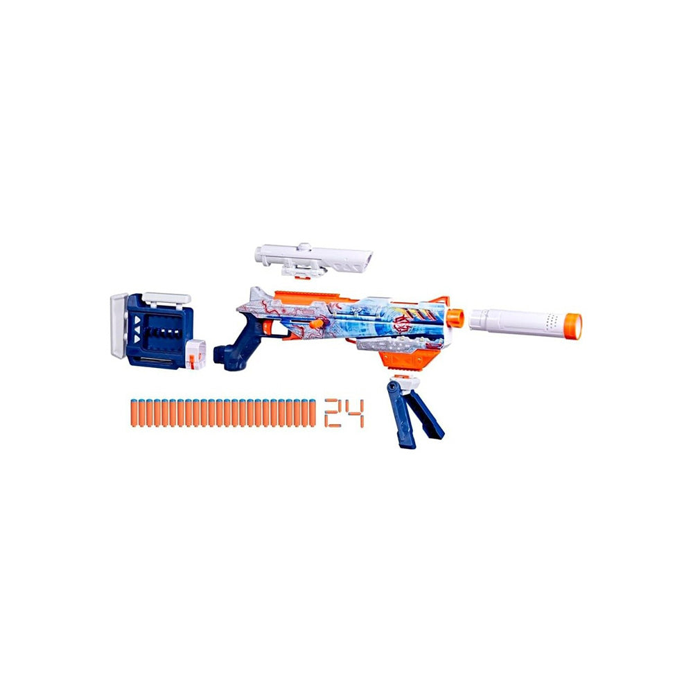 Hasbro Nerf Loadout Arctic Zerostriker Blaster & N1 Darts 