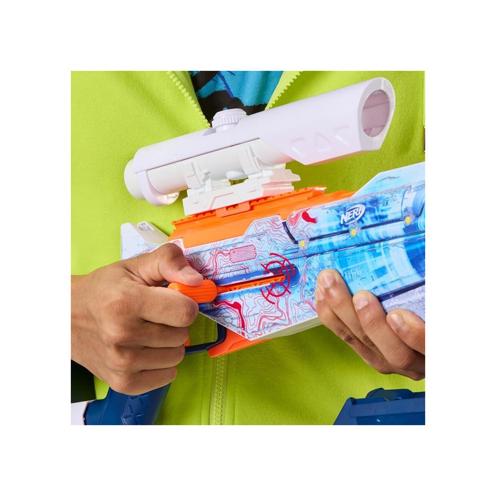 Hasbro Nerf Loadout Arctic Zerostriker Blaster & N1 Darts 
