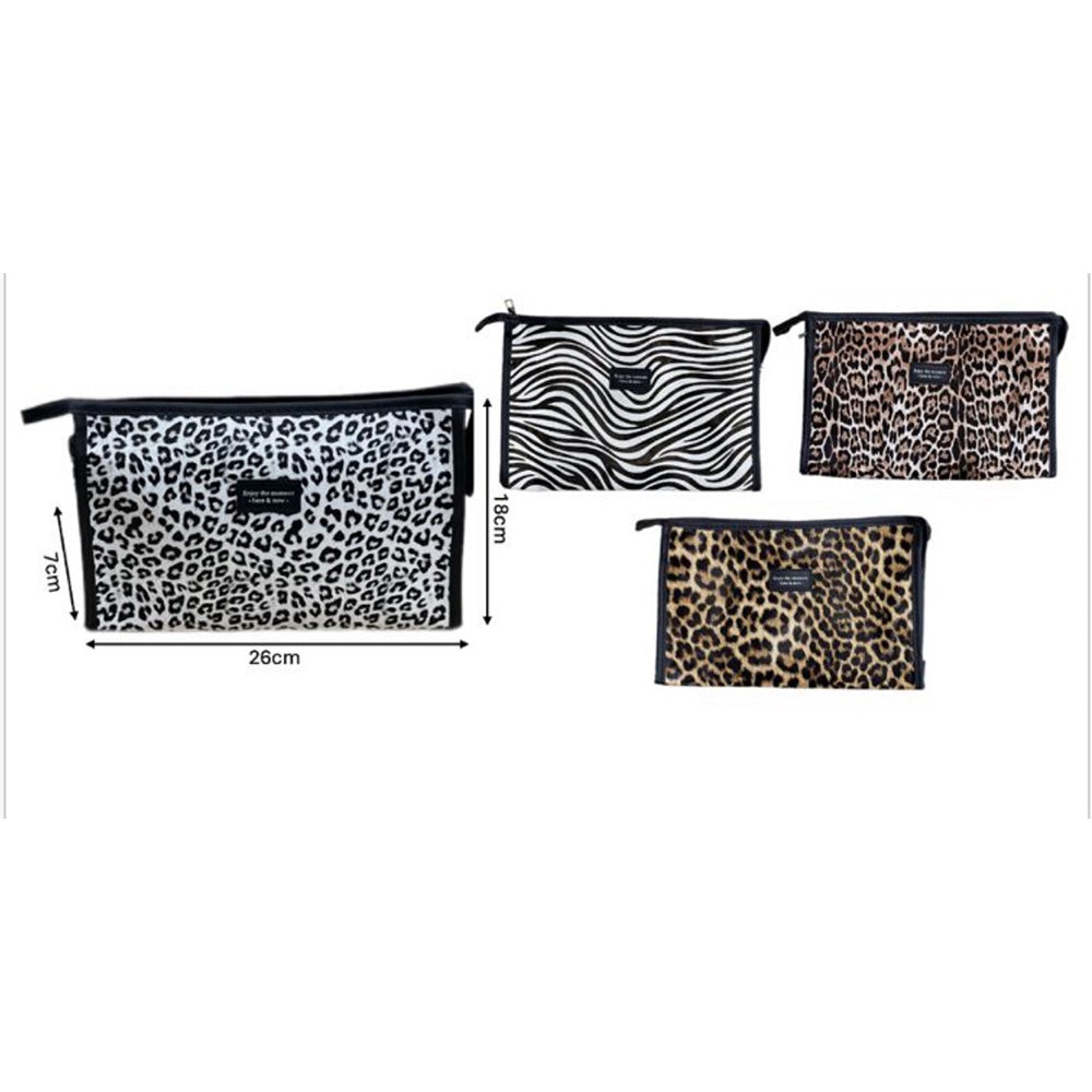 Νεσεσέρ Με Φερμουάρ Print 18X26X7 εκ 4 Σχέδια -1 τμχ